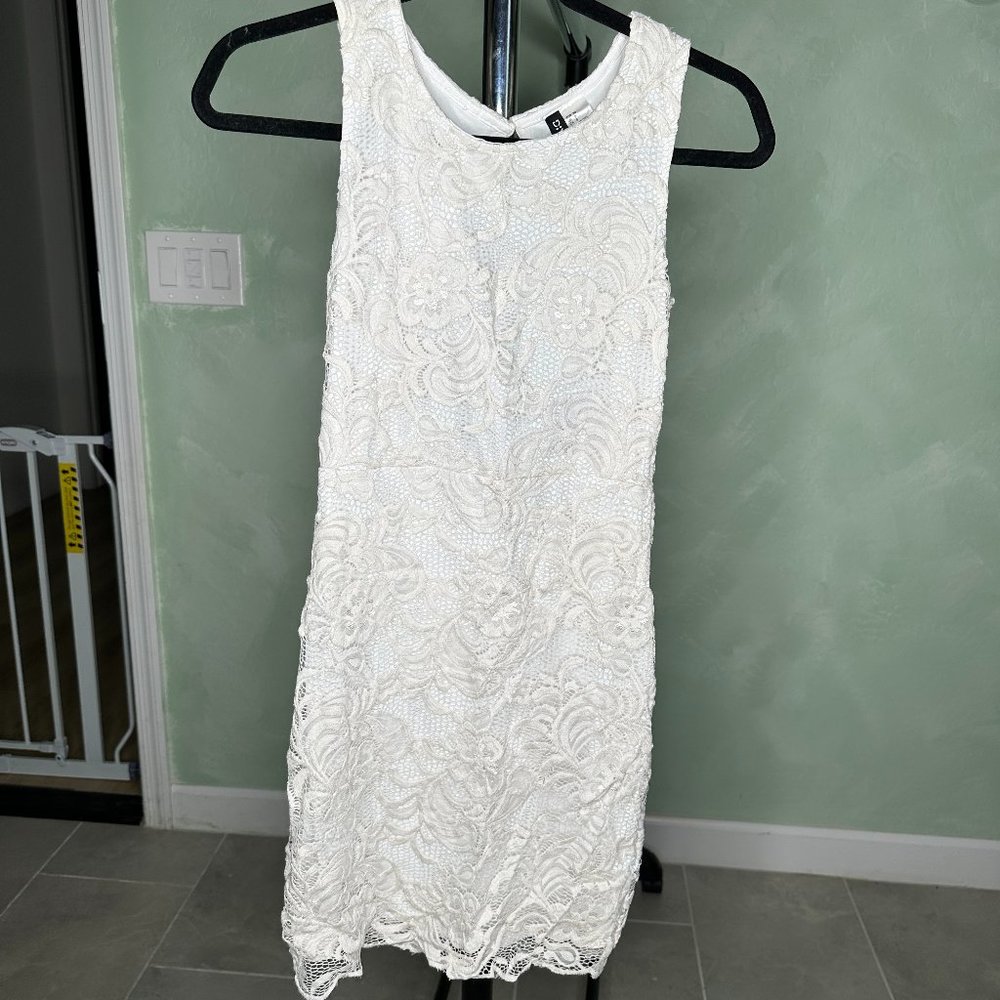White Lace Dress